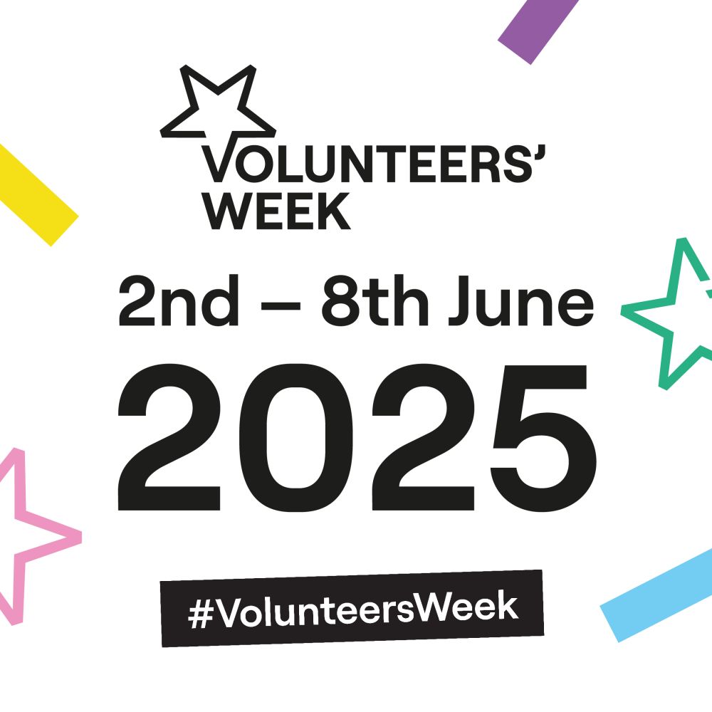 We celebrate volunteers all year round, with particular focus during Volunteers' Week